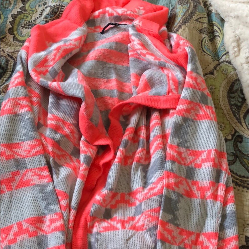 B Sharp Aztec print Cardigan